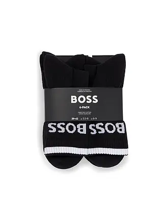 BOSS | Calcetines Pkg de 6 blanco | schwarz